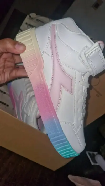 Zapatillas urbanas Diadora para niña multicolor - miniatura 5