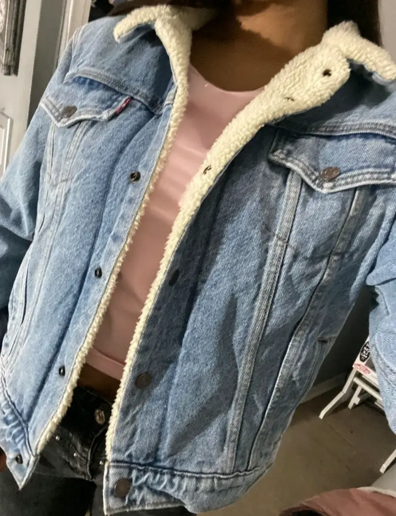 Chaqueta de mezclilla con forro de borrego Levis - 2