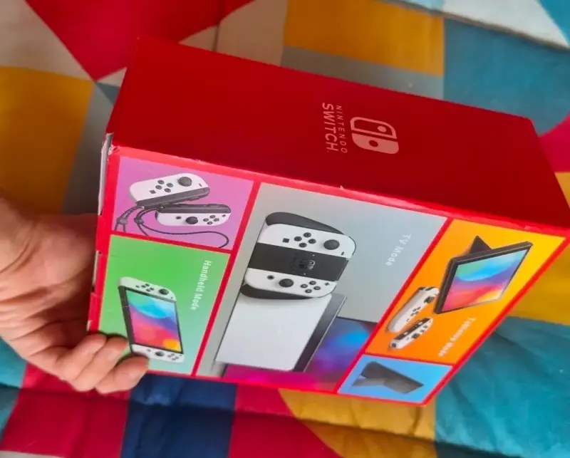 Consola Nintendo Switch OLED Modelo Blanco - 3
