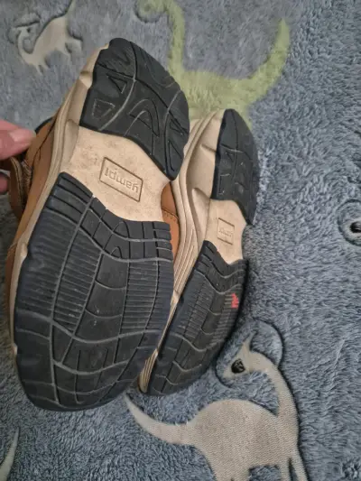 Botines para niños color marrón 28 - miniatura 4