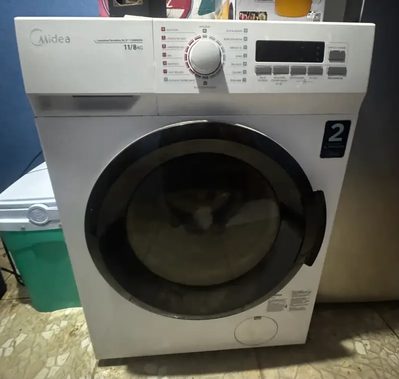 Lavadora-Secadora Frontal Midea 11/8 kg - 2