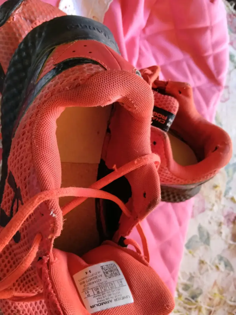 Zapatillas deportivas Under Armour rojas para hombre - 4