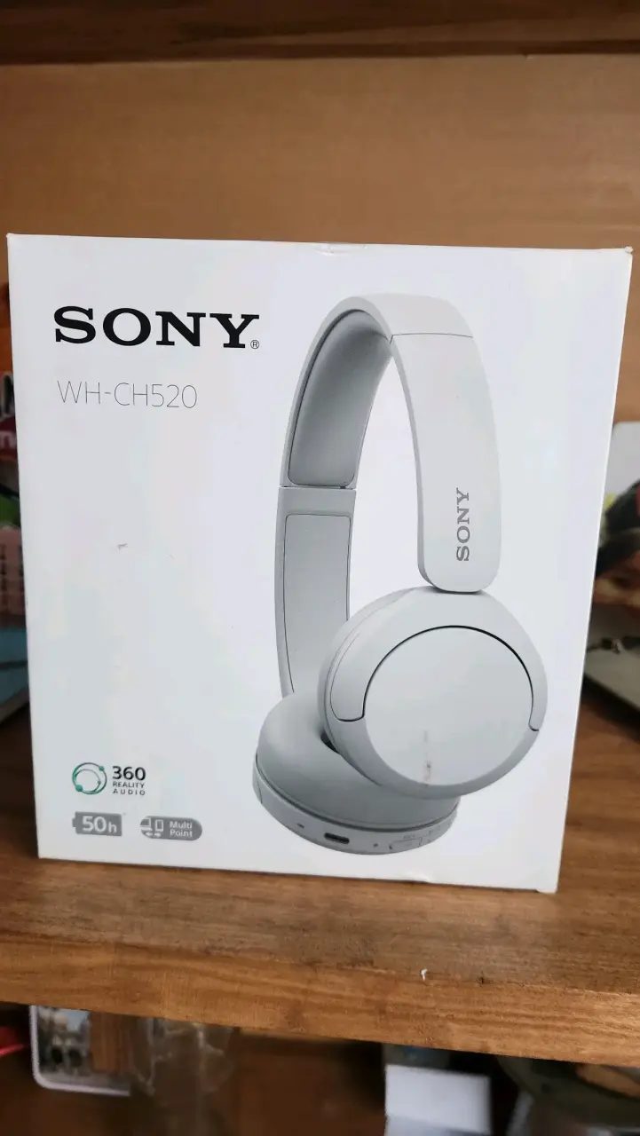 Audífonos Sony WH-CH520 con 50 horas de batería