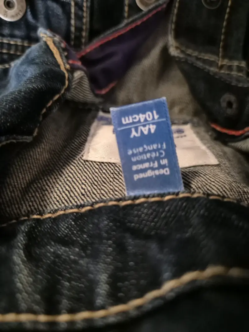 Chaqueta de mezclilla talla 4 para niños Okaïdi - 2