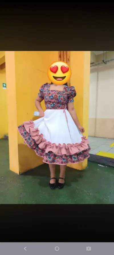 Vestido profesional de cueca - miniatura 1