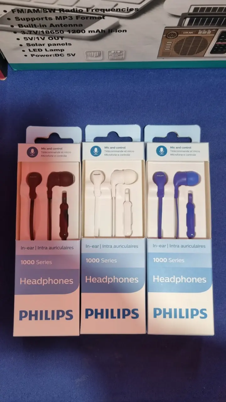 Auriculares Philips 1000 Series con micrófono