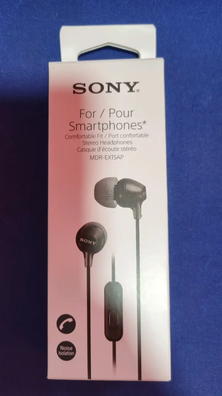 Auriculares Sony MDR-EX15AP para smartphones