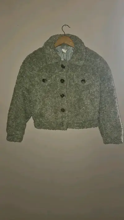 Chaqueta de lana Magic Fashion verde - miniatura 1