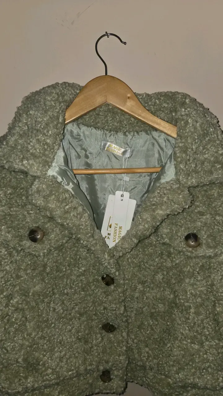 Chaqueta de lana Magic Fashion verde - 2