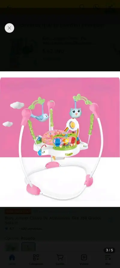 Centro de Actividades Baby Jumper Gira 360° - miniatura 2