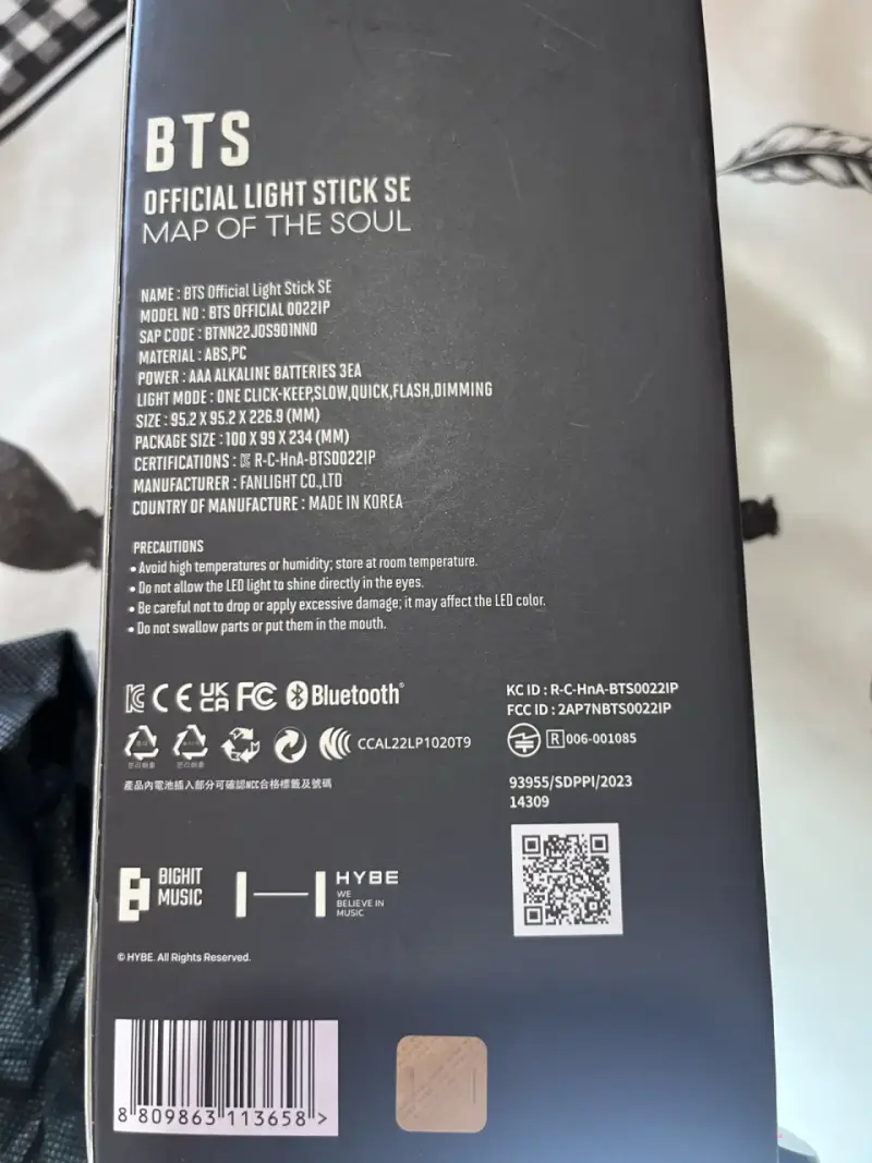 Light Stick Oficial BTS Edición Especial - 3