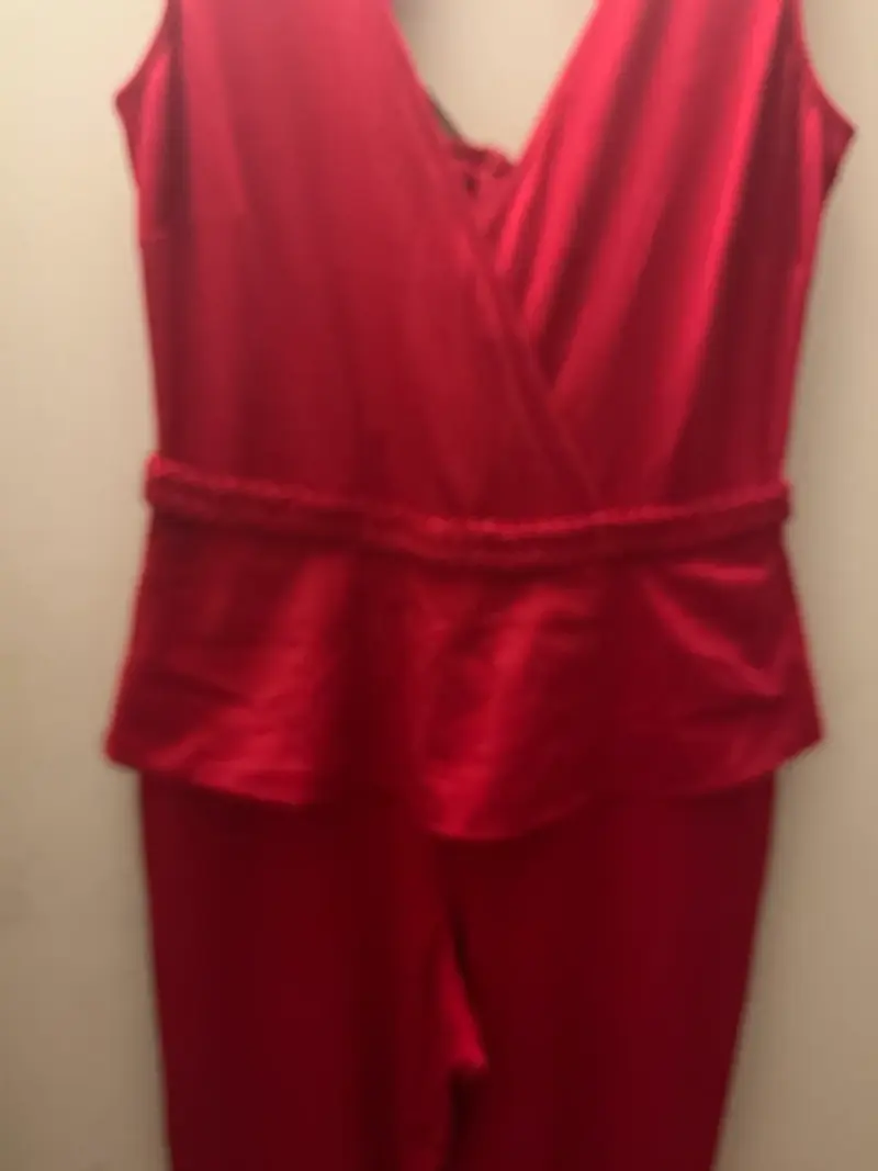 Enterito rojo elegante para mujer - 2
