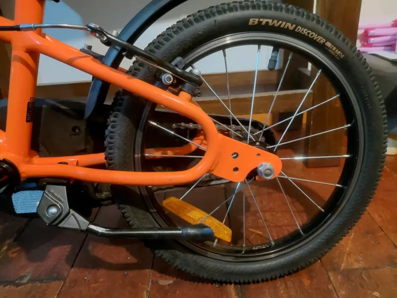 Bicicleta infantil naranja Btwin - 2