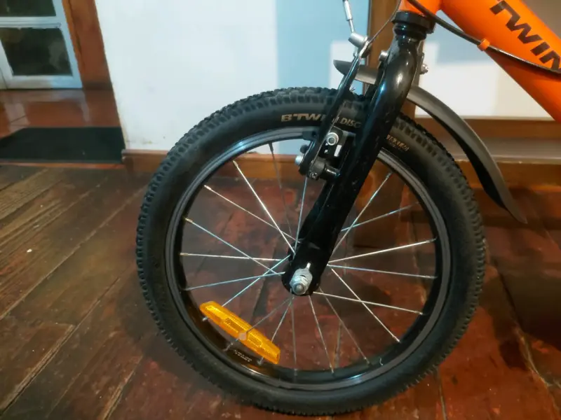 Bicicleta infantil naranja Btwin - 5