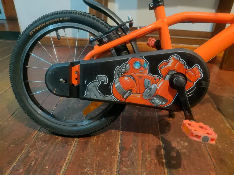 Bicicleta infantil naranja Btwin - 6