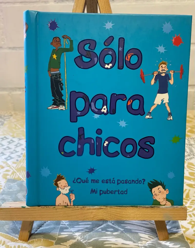 Libro 'Sólo para chicos' sobre la pubertad - 1