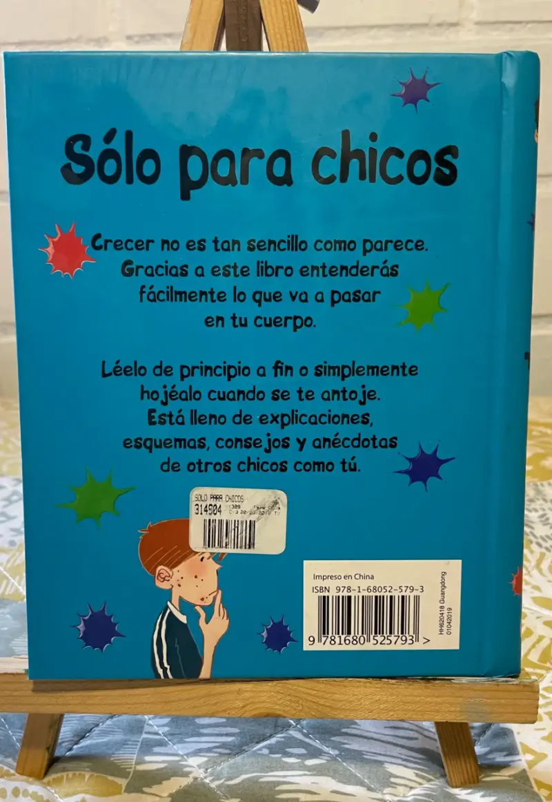 Libro 'Sólo para chicos' sobre la pubertad - 2
