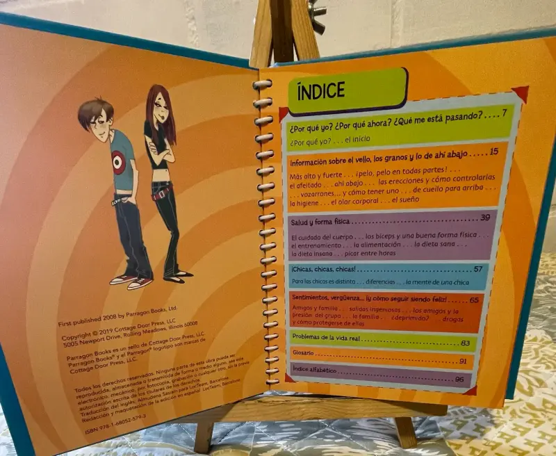 Libro 'Sólo para chicos' sobre la pubertad - 3