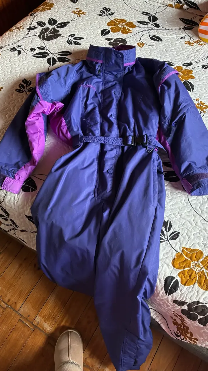 Enterito de esquí Columbia morado y azul - 2