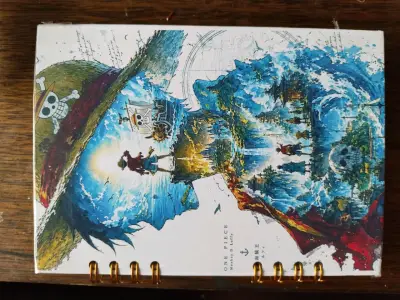 Cuaderno de Dibujo One Piece con Diseño Artístico - miniatura 1