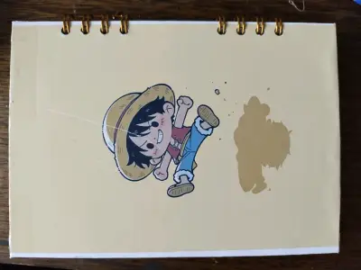 Cuaderno de Dibujo One Piece con Diseño Artístico - miniatura 2