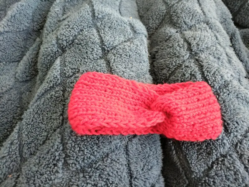 Cintillo tejido a mano en varios colores - 2