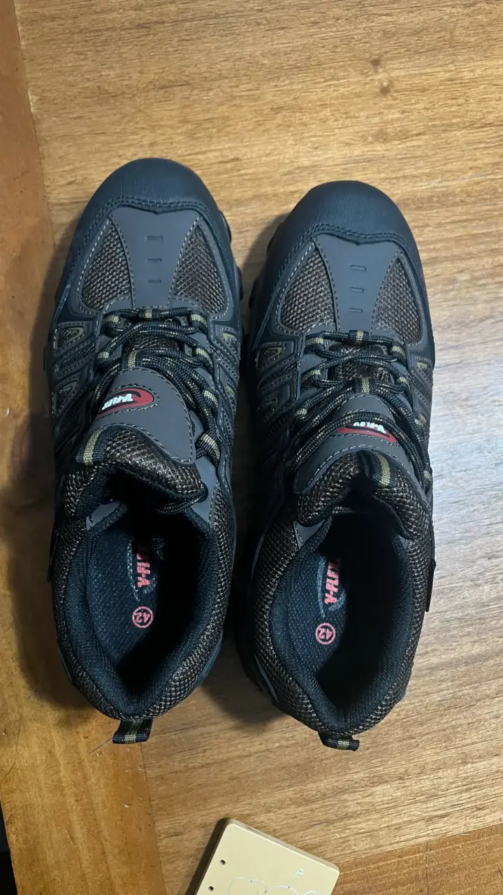 Zapatos de seguridad V-Flex V6 café talla 42 - 1