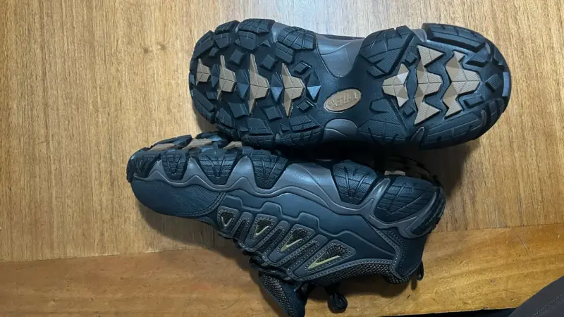 Zapatos de seguridad V-Flex V6 café talla 42 - 3