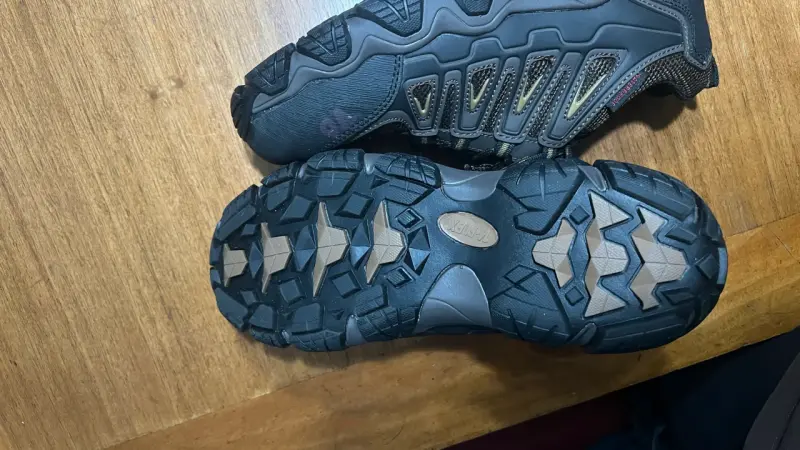 Zapatos de seguridad V-Flex V6 café talla 42 - 4