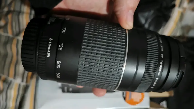 Lente Canon Zoom EF 75-300mm en buen estado - 2