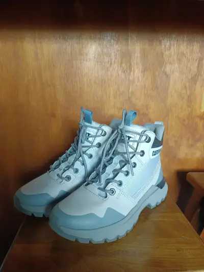 Botines Caterpillar grises para mujer - miniatura 1