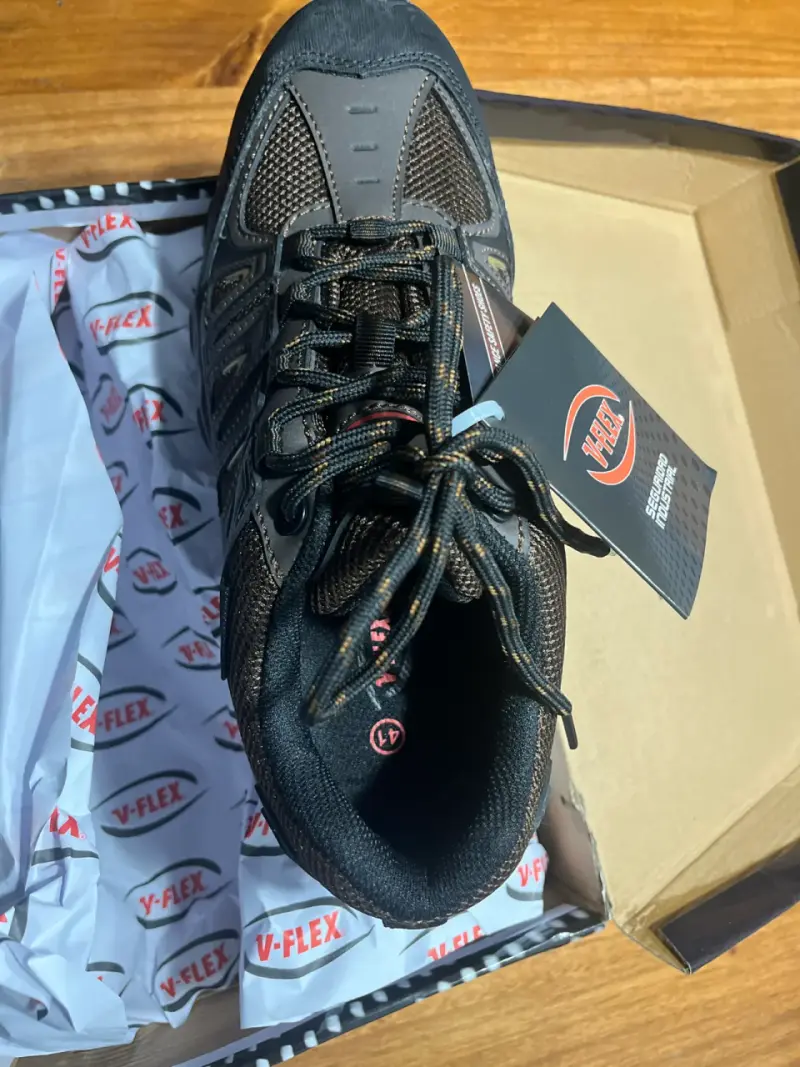 Zapatos de Seguridad V-Flex V6 Café T41, nuevo - 6