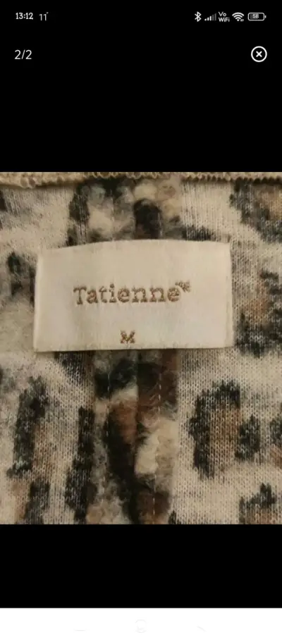 Abrigo de Leopardo Tatienne para Mujer - miniatura 2