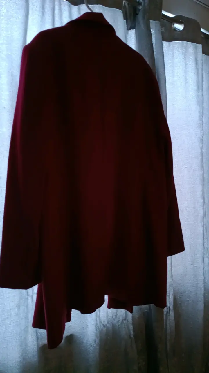 Abrigo rojo elegante para mujer Suburbia - 3