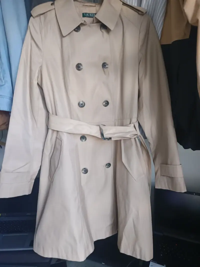 Trench coat beige Ralph Lauren para mujer - 3