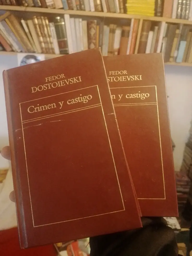 Libro Crimen y Castigo de Fedor Dostoievski