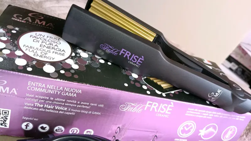 Plancha de Pelo Gama Fable Frisé Cerámica