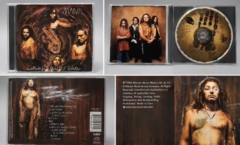 CD de música Maná - Cuando los Ángeles Lloran - 3