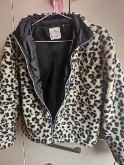 Chaqueta de Leopardo para Niña Talla 12 - miniatura 3