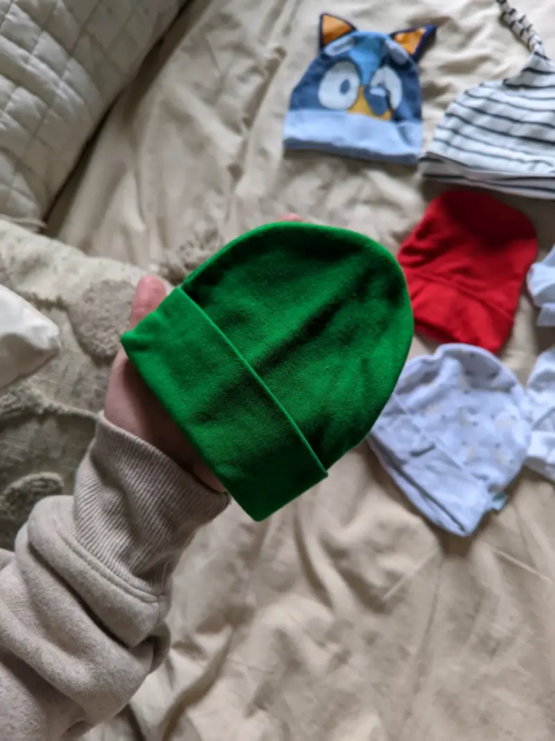Set de gorros para bebé (RN) en varios diseños - 3