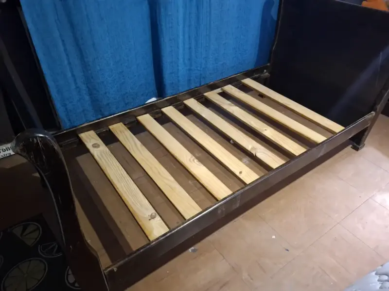 Cuna de madera convertible en cama - 3