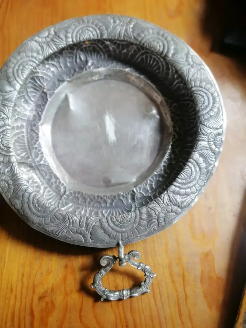 Se vende bandeja de plata ley 800 - 1
