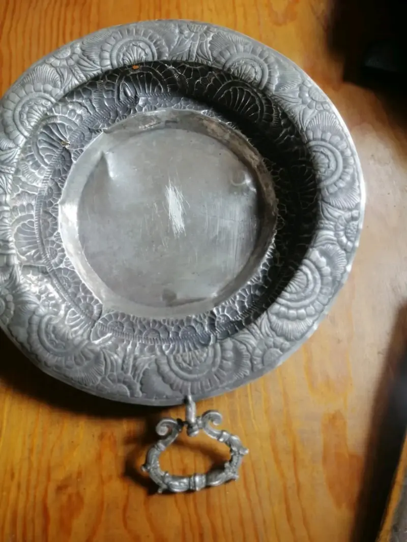 Se vende bandeja de plata ley 800 - 3