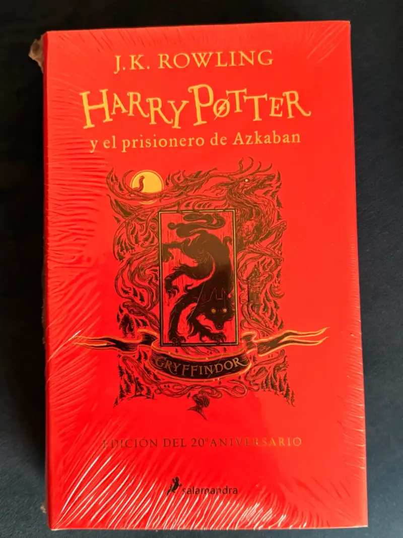 Libro Harry Potter y el Prisionero de Azkaban