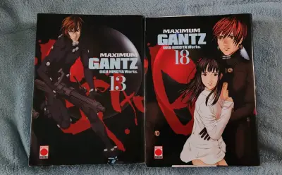 Mangas Maximum Gantz Volúmenes 13 y 18 - miniatura 1