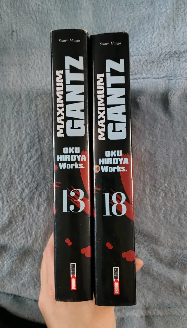 Mangas Maximum Gantz Volúmenes 13 y 18 - 2