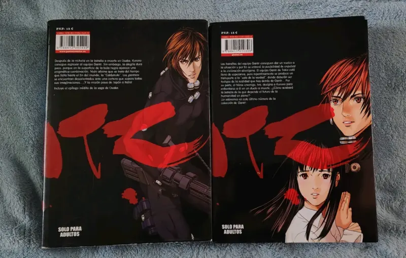 Mangas Maximum Gantz Volúmenes 13 y 18 - 3