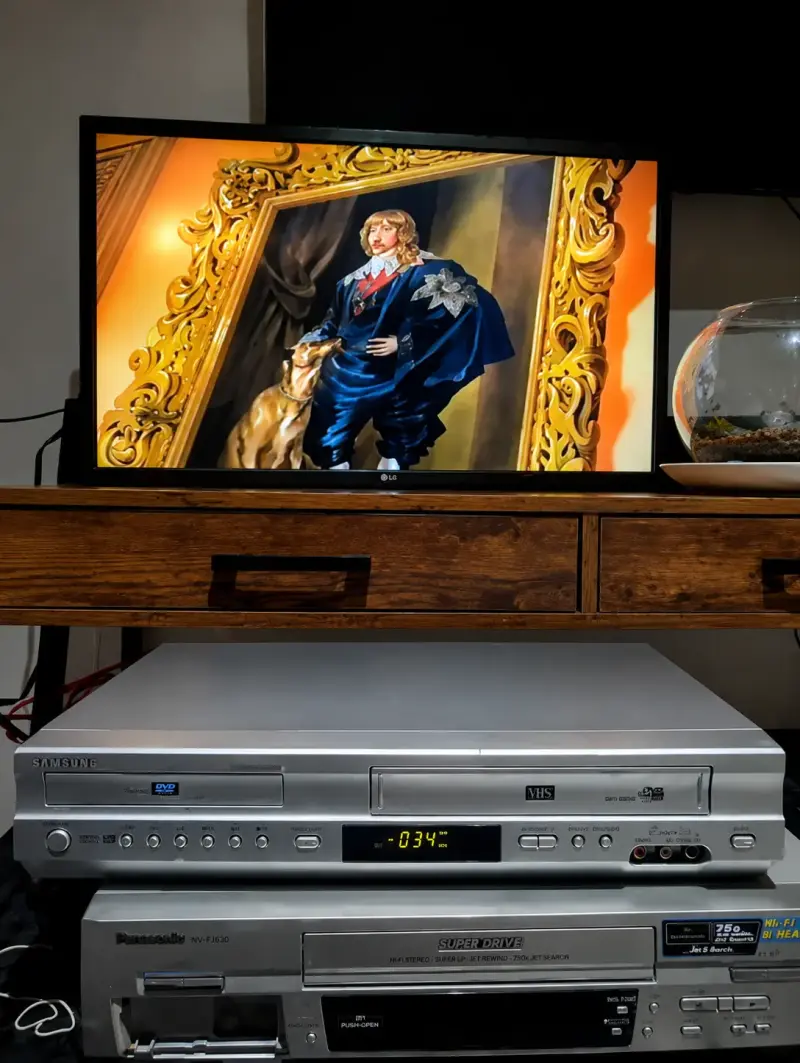 Reproductor VHS y DVD Samsung con Progressive Scan - 1