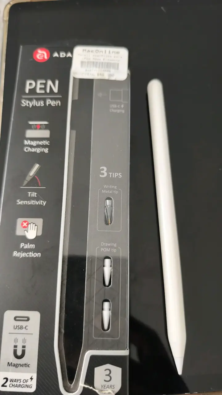 Lápiz táctil Adam con Carga Magnética para ipad - 1