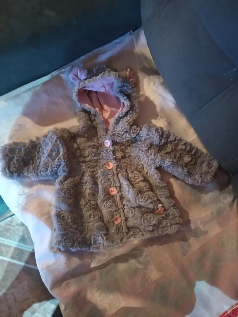 Abrigos de invierno para niña con capucha - 2